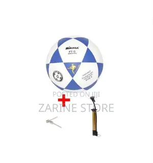 Mikasa Size 5 Soccer Ball+Small Pump+Pin