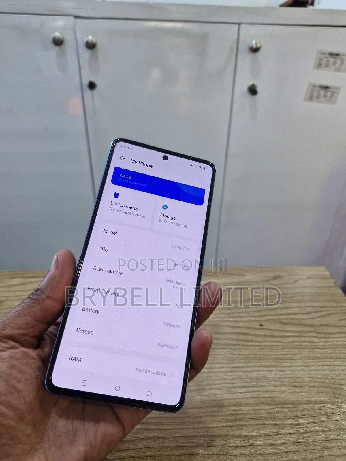 Tecno Camon 20 Pro 256 GB Blue