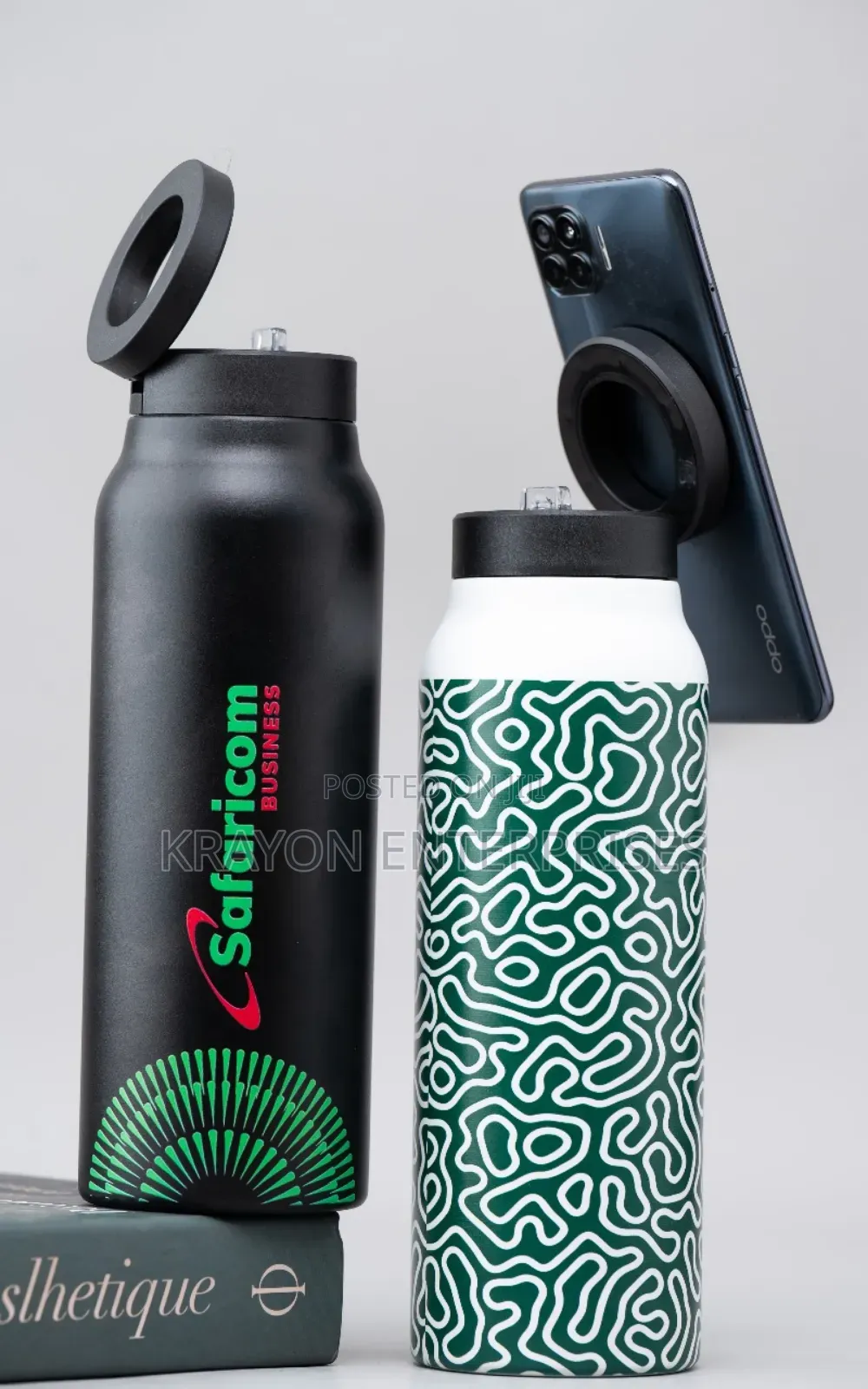 Phone Magnetic Flask Holder