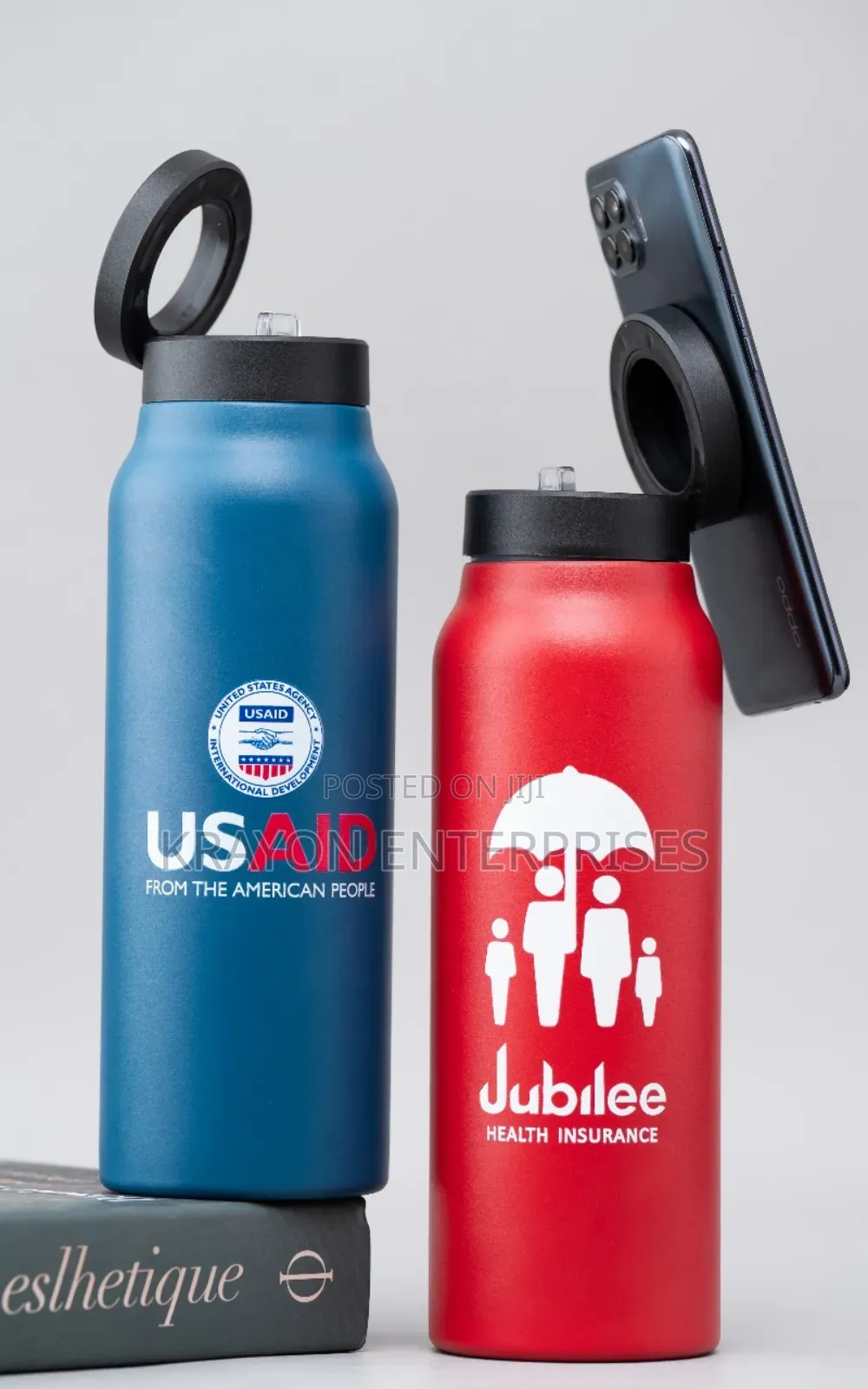 Phone Magnetic Flask Holder
