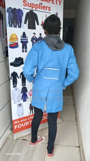 Sky Blue Dustcoats With Pilots