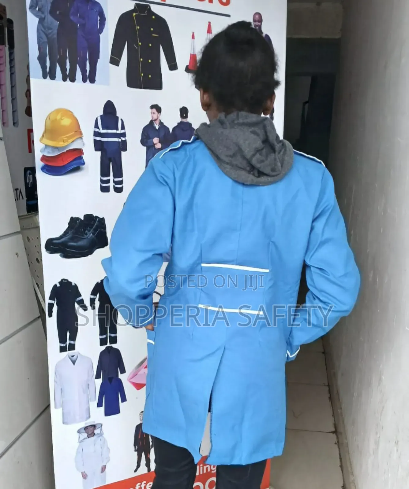 Sky Blue Dustcoats With Pilots