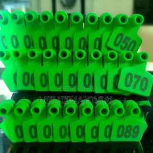 Cattle Ear Tags 001-100 Number Plastic Animal Ear Tags