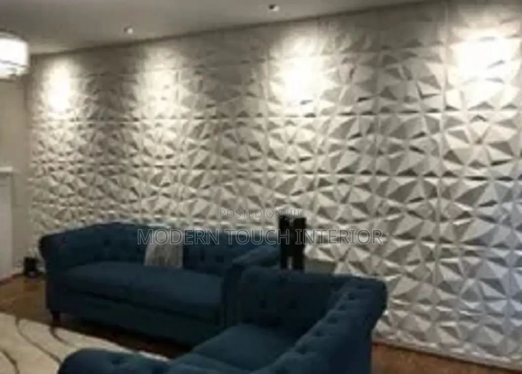 PVC 3D Wall Panels With Textured Patterns