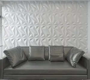 White PVC 3D Wall Panels for Unique Designs
