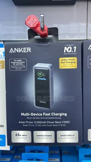 Anker Prime 12,000mah Power Bank (130W)
