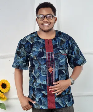 Best of Best Men's Short Sleeved African Wear.