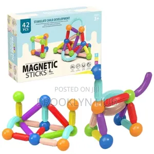 3D Magnetic Sticks * Magnetic Sticks for Kids