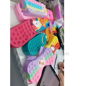 Children Silicone Cute Pencil Case Mickey Mouse .