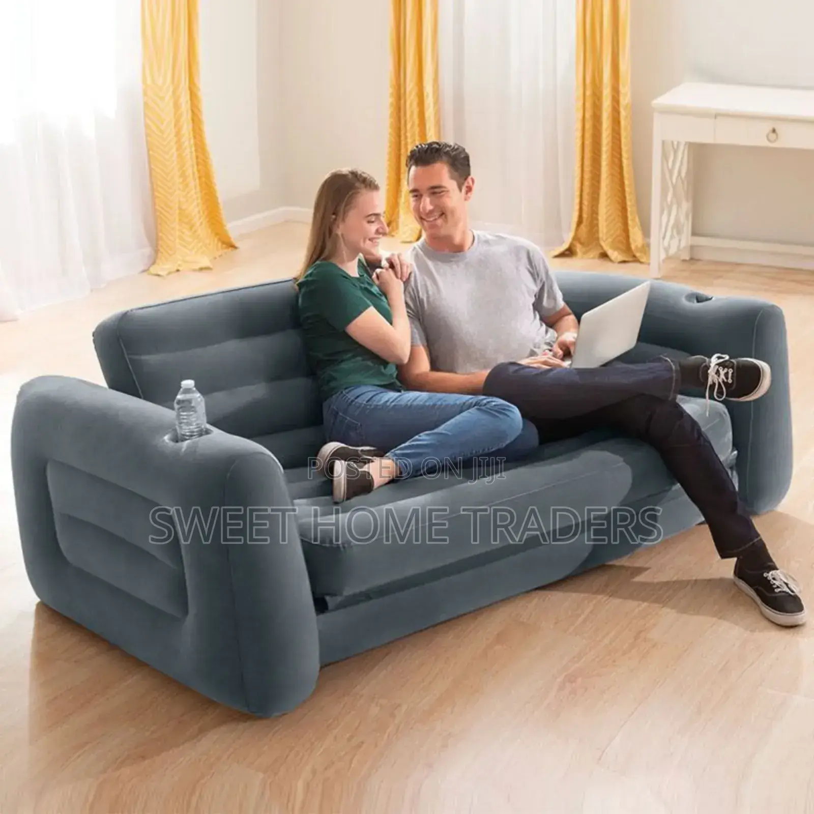 3 Seater Intex Inflatable Pull-Out Sofa