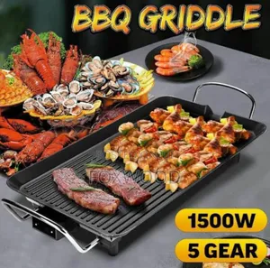 Electric BBQ Grill Pan, 1500W