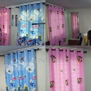 Happy Kids Bedding Beautiful Cartoon Curtains