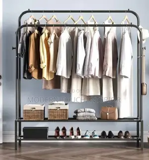 Cloth Rack With Ample Shoe Space