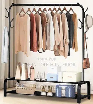 Modern Shoe Storage and Clothing Organizer