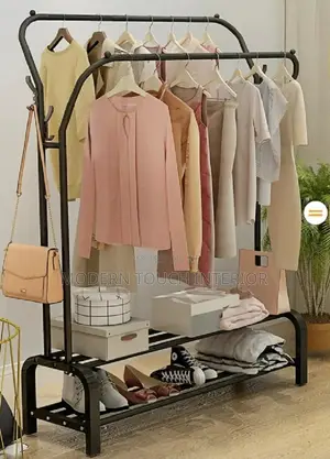 Compact Shoe Storage and Clothing Organizer