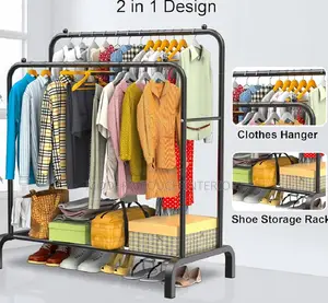 Multifunctional Rack for Clothes and Shoes