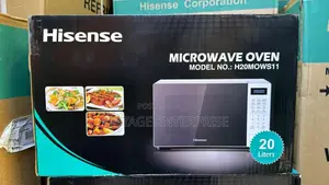 Hisense White Digital Microwave