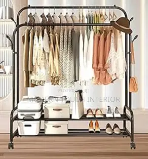 Durable Shoe and Cloth Rack"