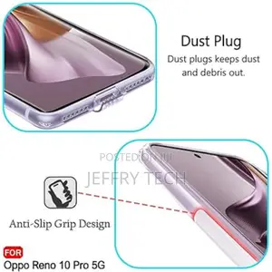 Oppo Reno 10 5G, Plain Crystal Clear Protective Case
