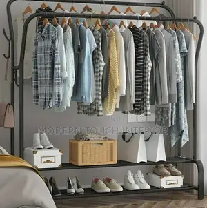 Durable Multi-Purpose Coat and Shoe Rack