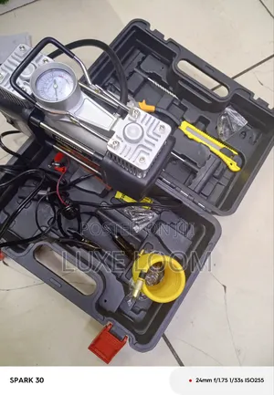 Air Compressor With Tool Kit