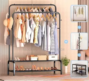Multi-Storage Rack for Clothes and Shoes
