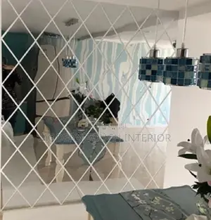 Decorative Diamond Acrylic Mirror