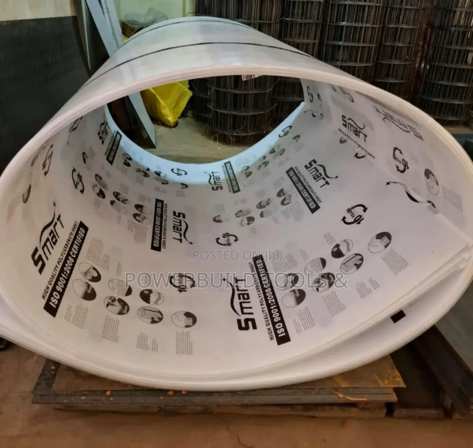Balcony/Carwash Shade 8mm Hollow Polycarbonate Sheet 8mm