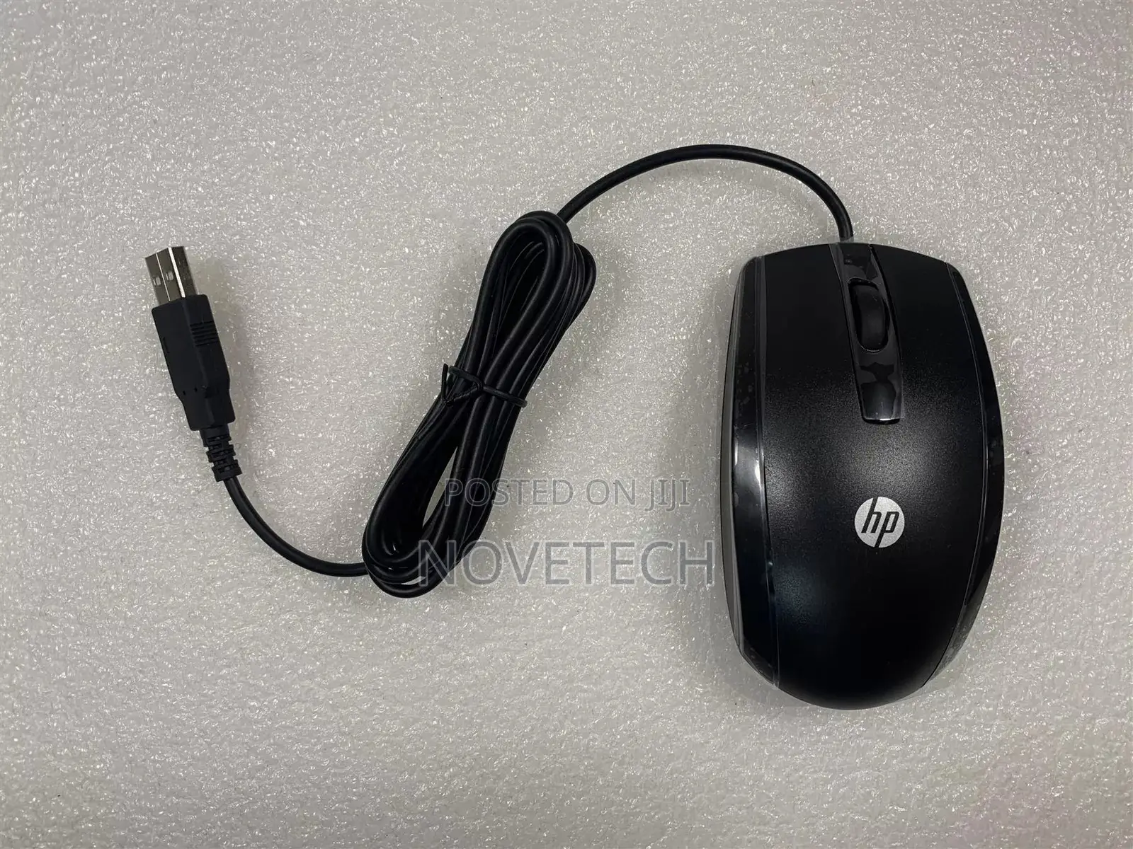 New HP Mouse X500 E5E76AA USB Wired Black Mouse