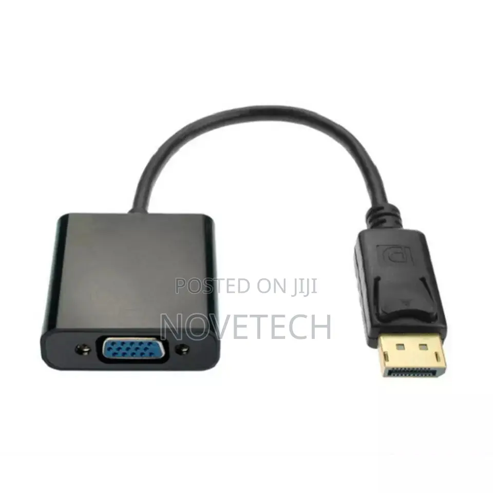 DP Display Port Male to VGA Adapter Converter
