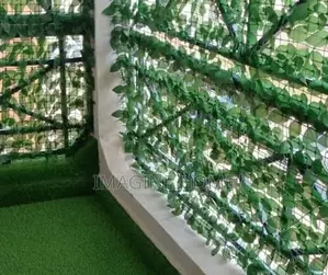 Beautiful Unique Artificial Green Fence Decor