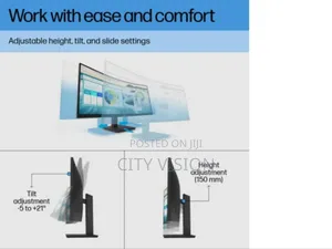 Hp Curved Monitor Screen P34hc G4 WQHD Usb-C Hp Available