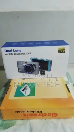 Dual Camera Dash Cam With Front and Rear Coverage - 1080p Hd