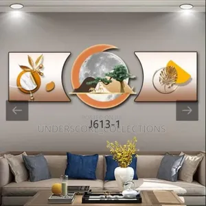 *3pc 3in1 30x125cm Decor Wall Clock Elegant Wall Hangin.