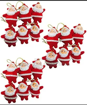 New Arrival! *6pc Set of Christmas Santa .