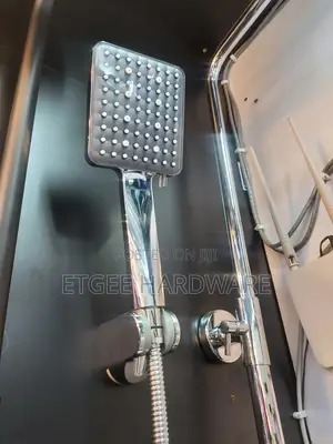 Sleek Square Telephone Shower - Brimix Silver