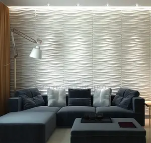 Patterned 3D PVC Panels