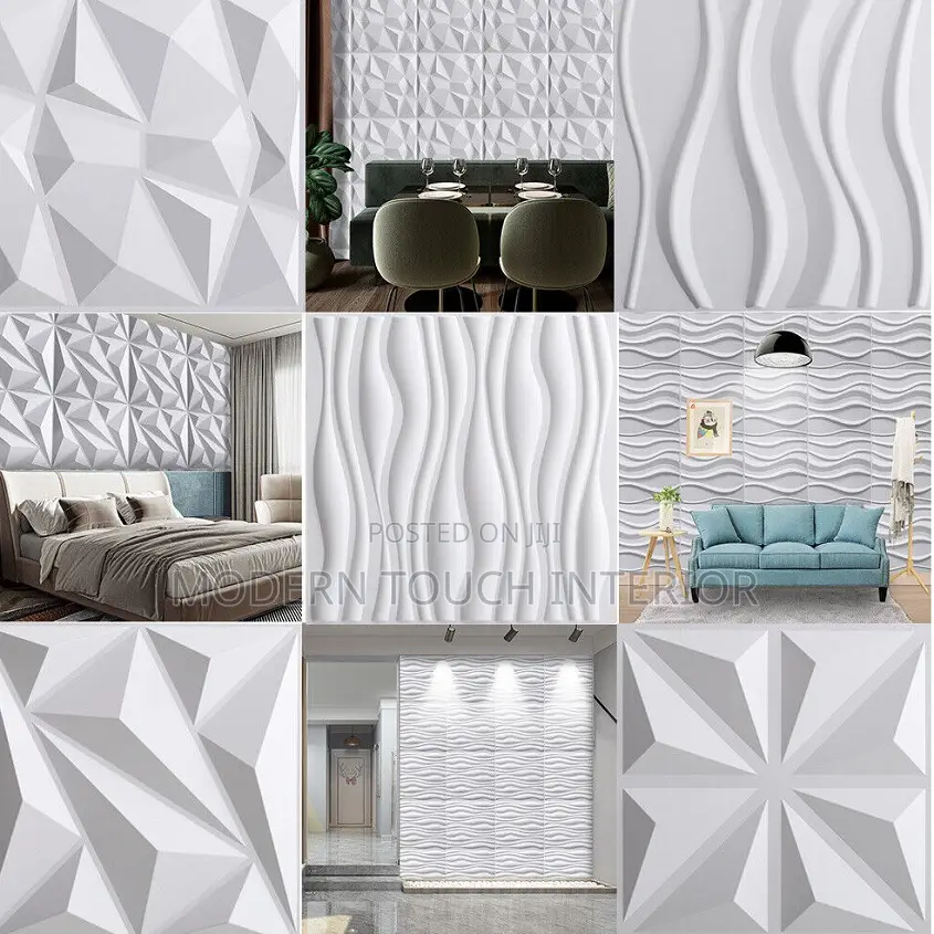 Vibrant 3D PVC Wall Panels for Modern Transformation