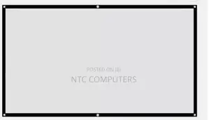 PROJECTOR SCREEN WALL MOUNT 127 by 127 Cm (50*50 Inches)