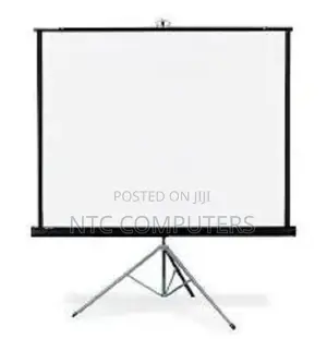 PROJECTOR SCREEN WALL MOUNT 152 by 152 Cm ( 60*60 Inches)