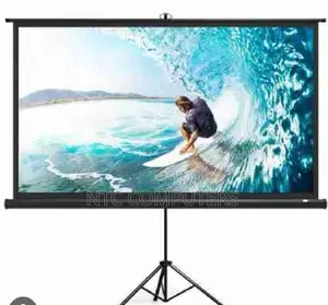 Lw TPS -180t - Tripod Projector Screen 180 X 180 CMS (70 In