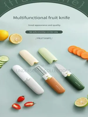 *SY-165 ; 3 Function Pocket Fruit Knife Peeler .