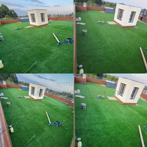 Arificial Green Grass Carpets for Rooftop