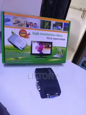 High Resolution RCA to VGA Converter