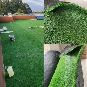 Flat Rooftop Grass Green Grass Carpets