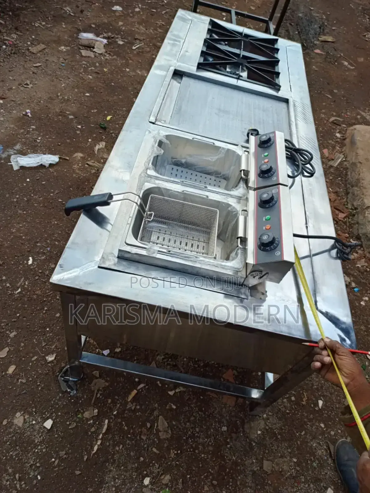 Unit Range Cooker Stainless Steel