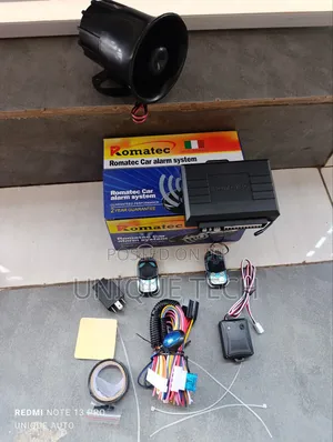 Romatec Car Alarm - Advanced Security With No Cut-out