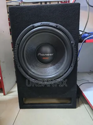 Pioneer TS-W3820PRO 15 Inch Bass Subwoofer With Cabinet