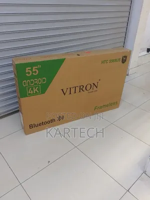 Vitron 55" Smart Android Flameless Tv (5568us)