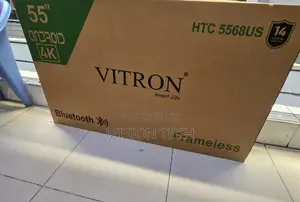 Vitron 55” Frameless Ultra HD Android Tv°°✓✓